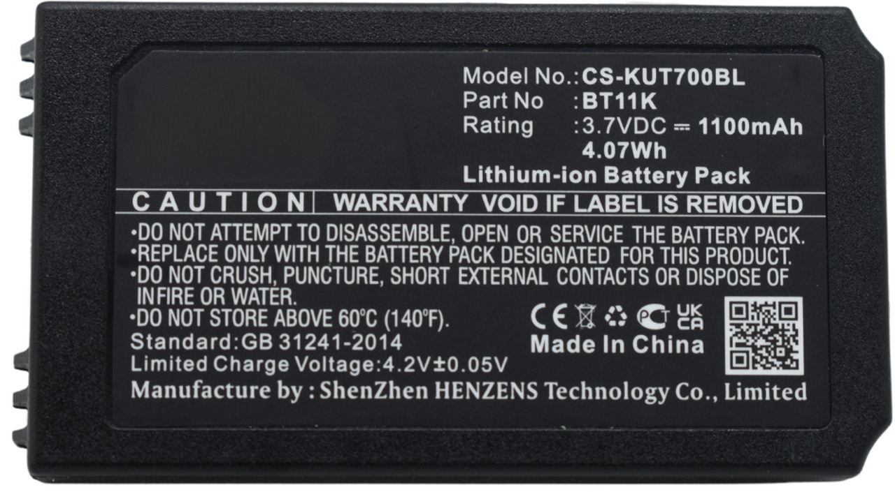 Compatible battery Ikusi BT11K - Baterija za Kran za kamion: slika 4 Compatible battery Ikusi BT11K - Baterija za Kran za kamion: slika 4