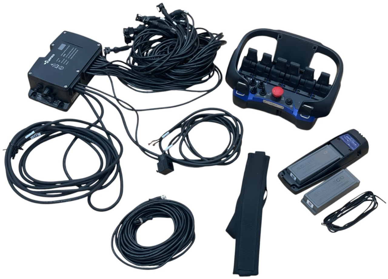 Remote control Scanreco for 6 functions RM6-SCANRECO - Električni sistem za Kran za kamion: slika 1 Remote control Scanreco for 6 functions RM6-SCANRECO - Električni sistem za Kran za kamion: slika 1