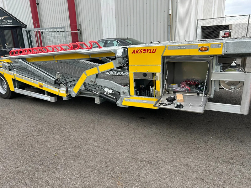 AKSOYLU AKT2 versie II special met extra Functie's 6 car-loader Autotransporter - Poluprikolica za prevoz automobila: slika 3 AKSOYLU AKT2 versie II special met extra Functie's 6 car-loader Autotransporter - Poluprikolica za prevoz automobila: slika 3