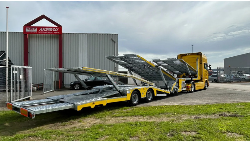 AKSOYLU AKT2 versie II special met extra Functie's 6 car-loader Autotransporter - Poluprikolica za prevoz automobila: slika 2 AKSOYLU AKT2 versie II special met extra Functie's 6 car-loader Autotransporter - Poluprikolica za prevoz automobila: slika 2