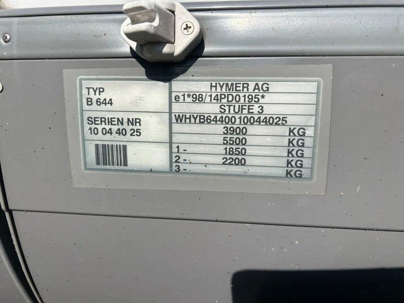 Fiat B644 6 personen HYMER de mooiste van Nederland - Integrisani kamper: slika 3 Fiat B644 6 personen HYMER de mooiste van Nederland - Integrisani kamper: slika 3