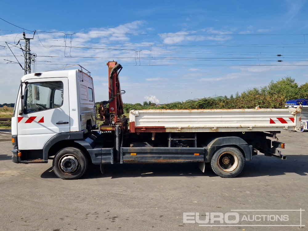 1999 Mercedes Atego - Kamion sa tovarnim sandukom, Kamion sa dizalicom: slika 2 1999 Mercedes Atego - Kamion sa tovarnim sandukom, Kamion sa dizalicom: slika 2