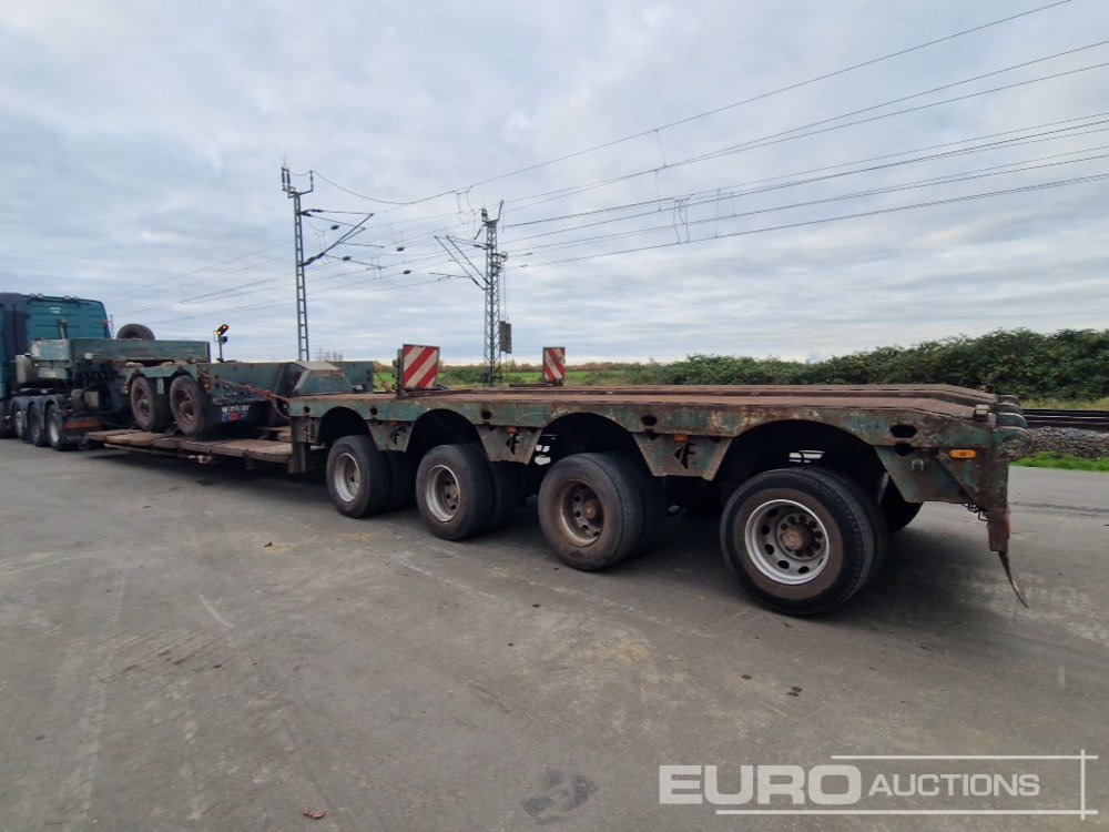 2002 Faymonville 4 Axle Low Loader Trailer, Twin Axle Extension (German Reg. Docs. Available) - Niska poluprikolica za prevoz: slika 2 2002 Faymonville 4 Axle Low Loader Trailer, Twin Axle Extension (German Reg. Docs. Available) - Niska poluprikolica za prevoz: slika 2