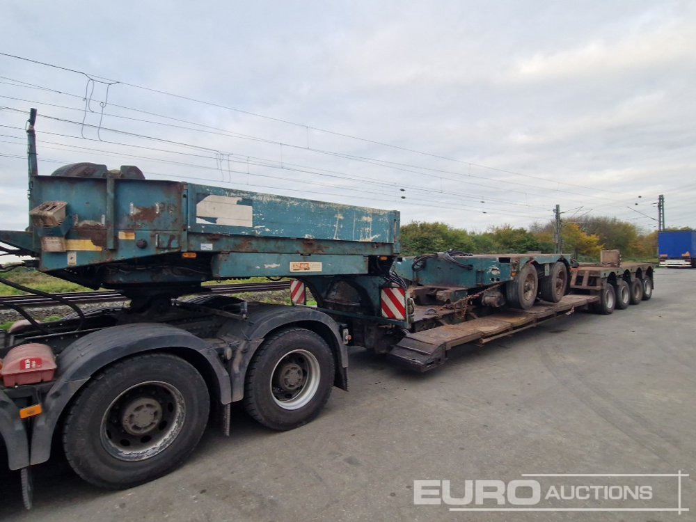 2002 Faymonville 4 Axle Low Loader Trailer, Twin Axle Extension (German Reg. Docs. Available) - Niska poluprikolica za prevoz: slika 1 2002 Faymonville 4 Axle Low Loader Trailer, Twin Axle Extension (German Reg. Docs. Available) - Niska poluprikolica za prevoz: slika 1