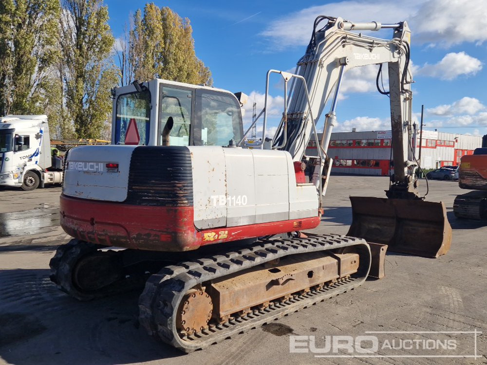 2006 Takeuchi TB1140 - Bager guseničar: slika 5 2006 Takeuchi TB1140 - Bager guseničar: slika 5