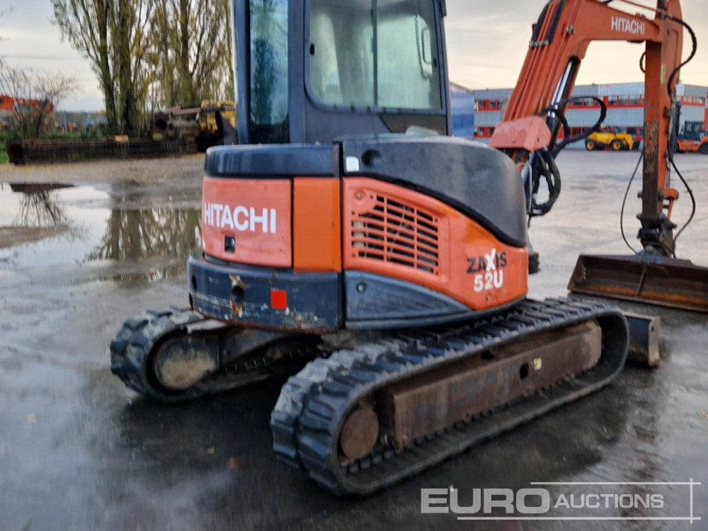 2010 Hitachi ZX52U-3 CLR - Mini bager: slika 5 2010 Hitachi ZX52U-3 CLR - Mini bager: slika 5