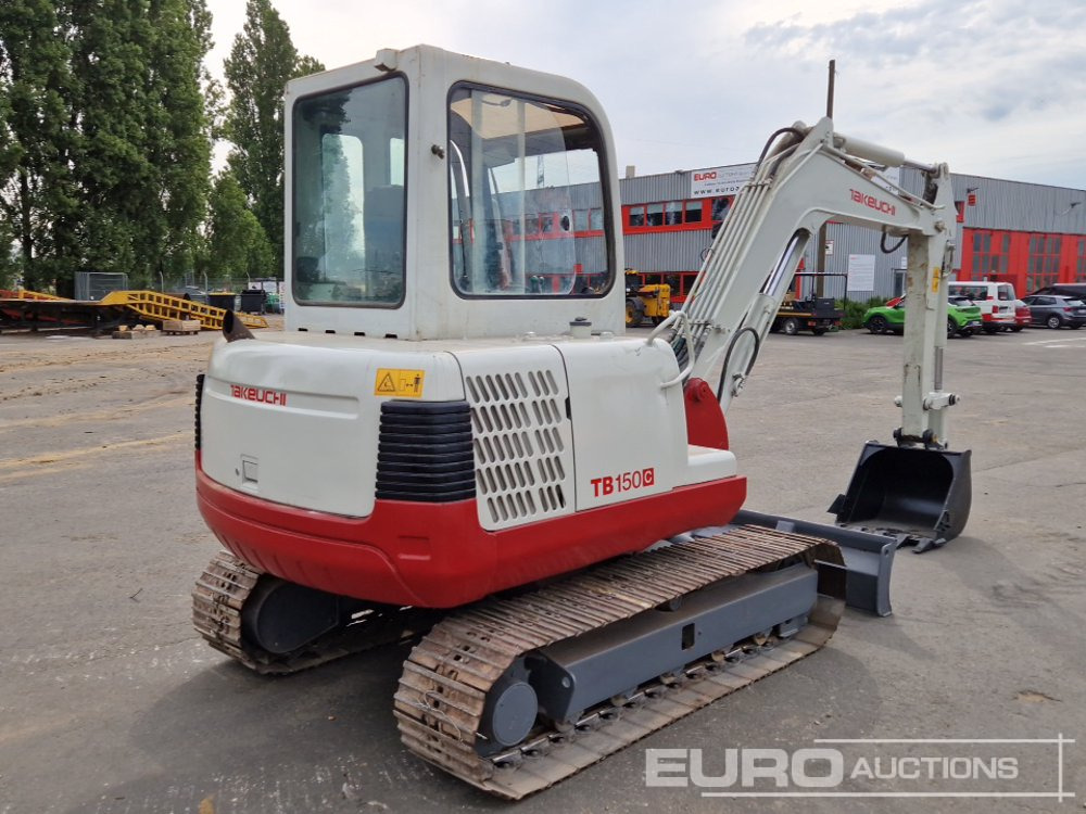 2010 Takeuchi TB150C - Mini bager: slika 5 2010 Takeuchi TB150C - Mini bager: slika 5