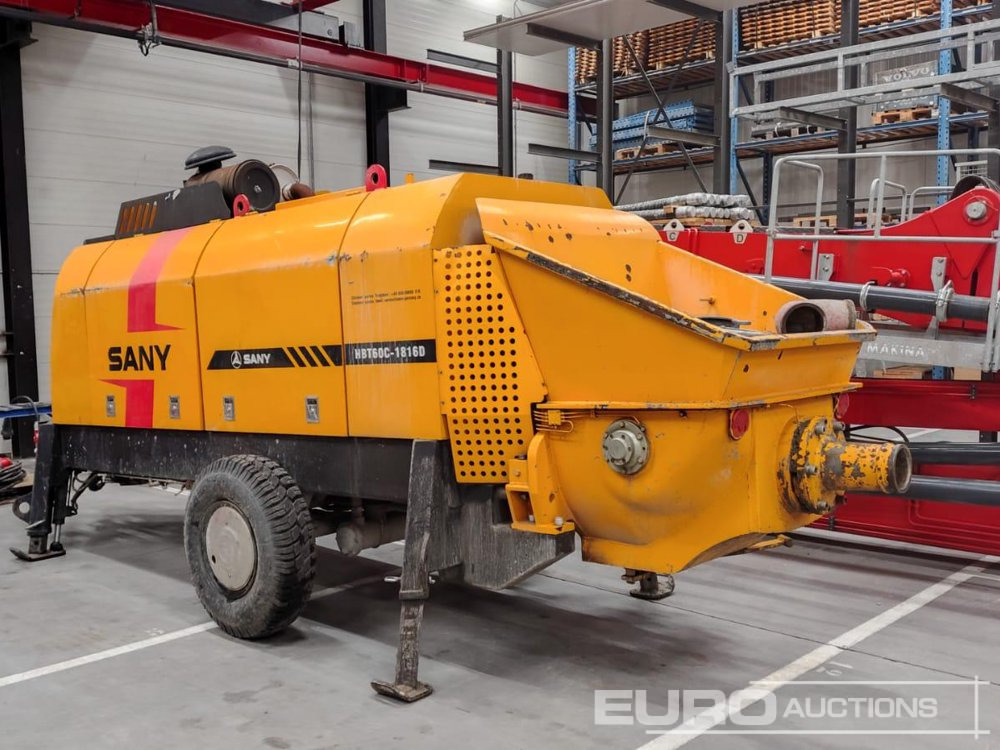 2011 Sany Concrete Pump - Auto pumpa za beton: slika 2 2011 Sany Concrete Pump - Auto pumpa za beton: slika 2