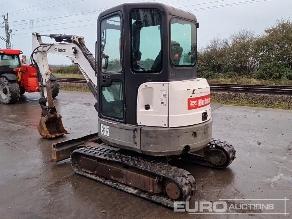 2014 Bobcat E35 EM - Mini bager: slika 3 2014 Bobcat E35 EM - Mini bager: slika 3