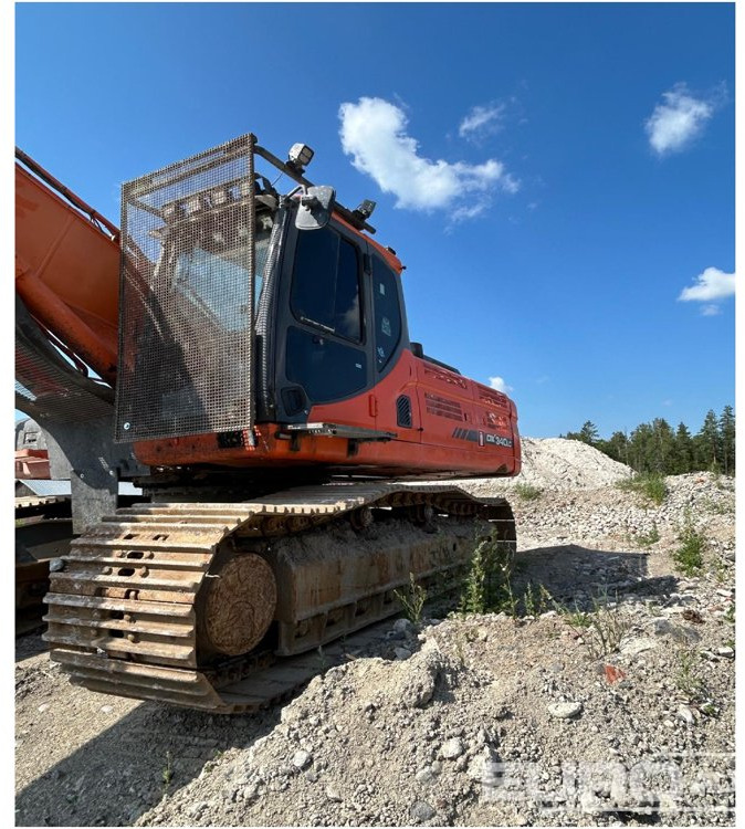 2014 Doosan DX340LC-3 - Bager guseničar: slika 1 2014 Doosan DX340LC-3 - Bager guseničar: slika 1