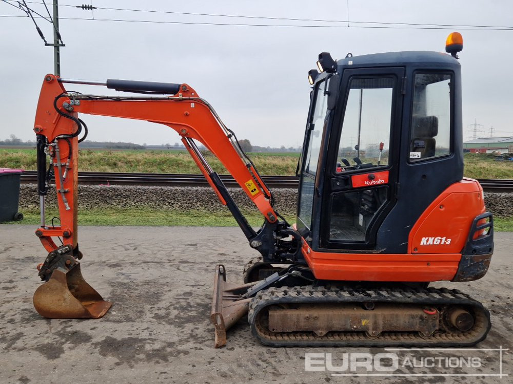 2014 Kubota KX61-3 - Mini bager: slika 2 2014 Kubota KX61-3 - Mini bager: slika 2