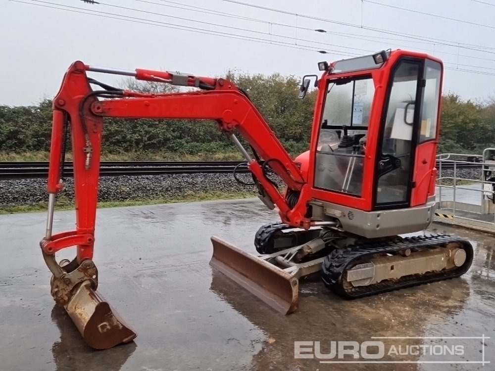 2014 Volvo ECR38 - Mini bager: slika 1 2014 Volvo ECR38 - Mini bager: slika 1