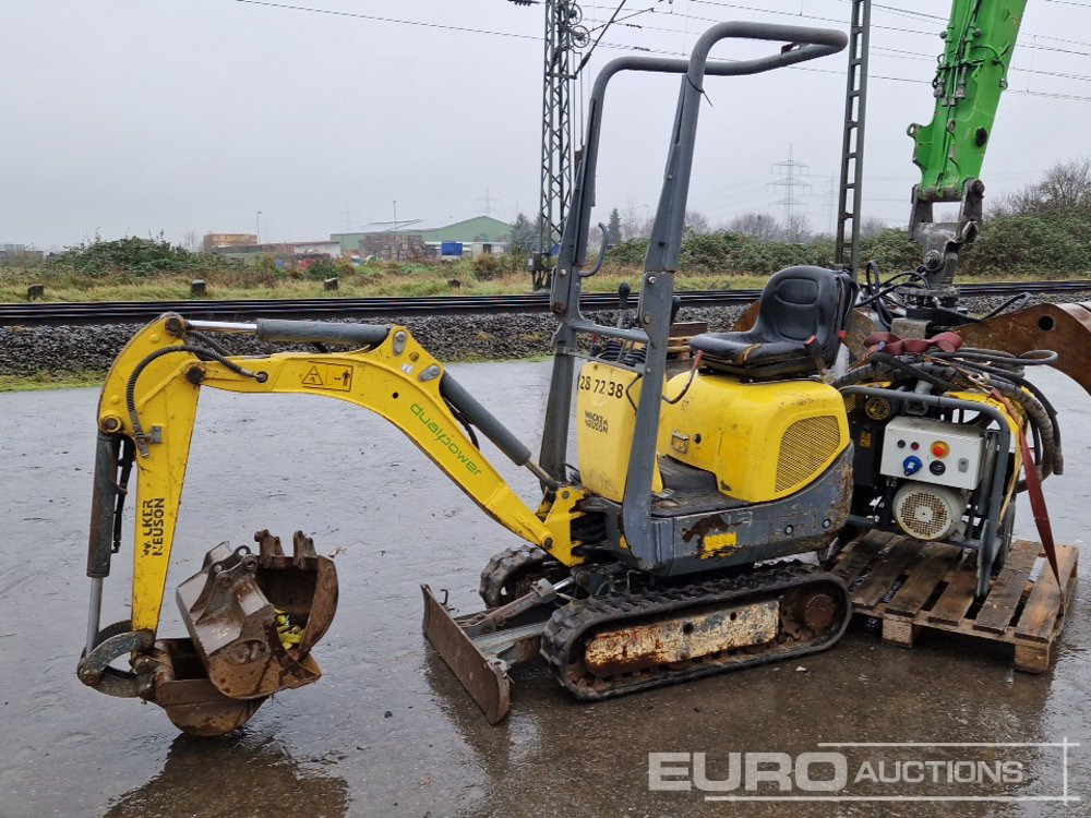 2014 Wacker Neuson 803 - Mini bager: slika 1 2014 Wacker Neuson 803 - Mini bager: slika 1