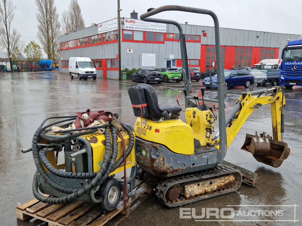 2014 Wacker Neuson 803 - Mini bager: slika 4 2014 Wacker Neuson 803 - Mini bager: slika 4