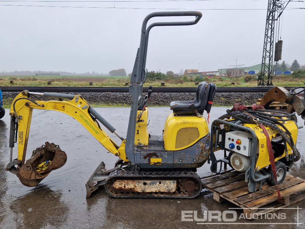 2014 Wacker Neuson 803 - Mini bager: slika 2 2014 Wacker Neuson 803 - Mini bager: slika 2