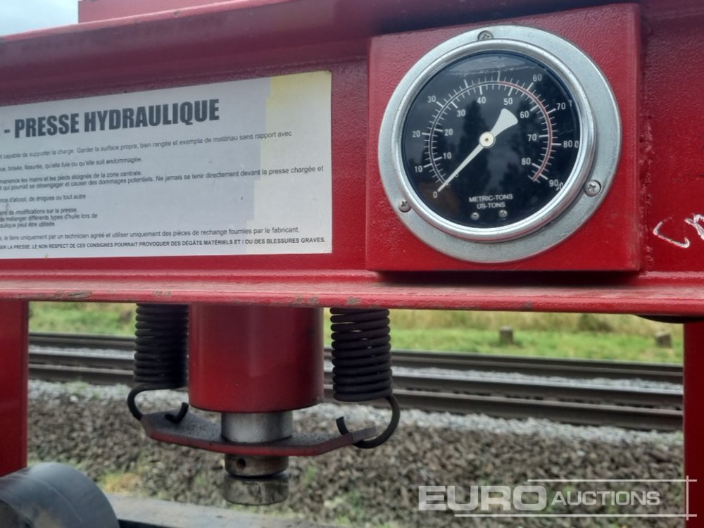 Гаражна опрема 2015 50 Ton Hydraulic Workshop Press: slika 8