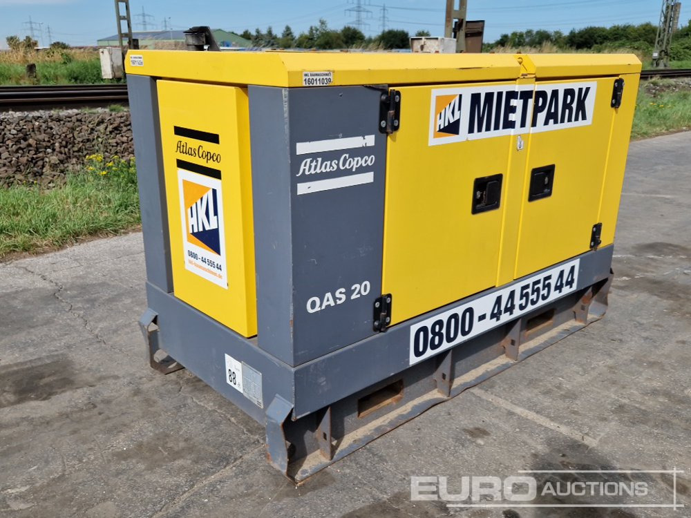 2016 Atlas Copco QAS20 - Set generatora: slika 4 2016 Atlas Copco QAS20 - Set generatora: slika 4