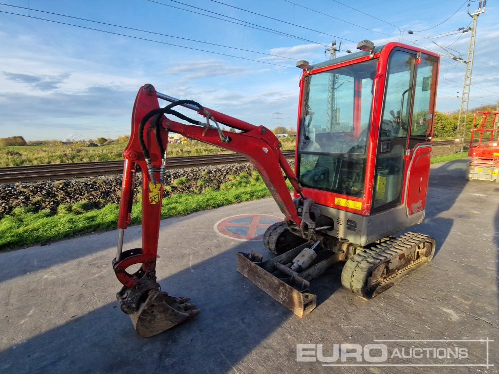2016 Bobcat E17 - Mini bager: slika 1 2016 Bobcat E17 - Mini bager: slika 1