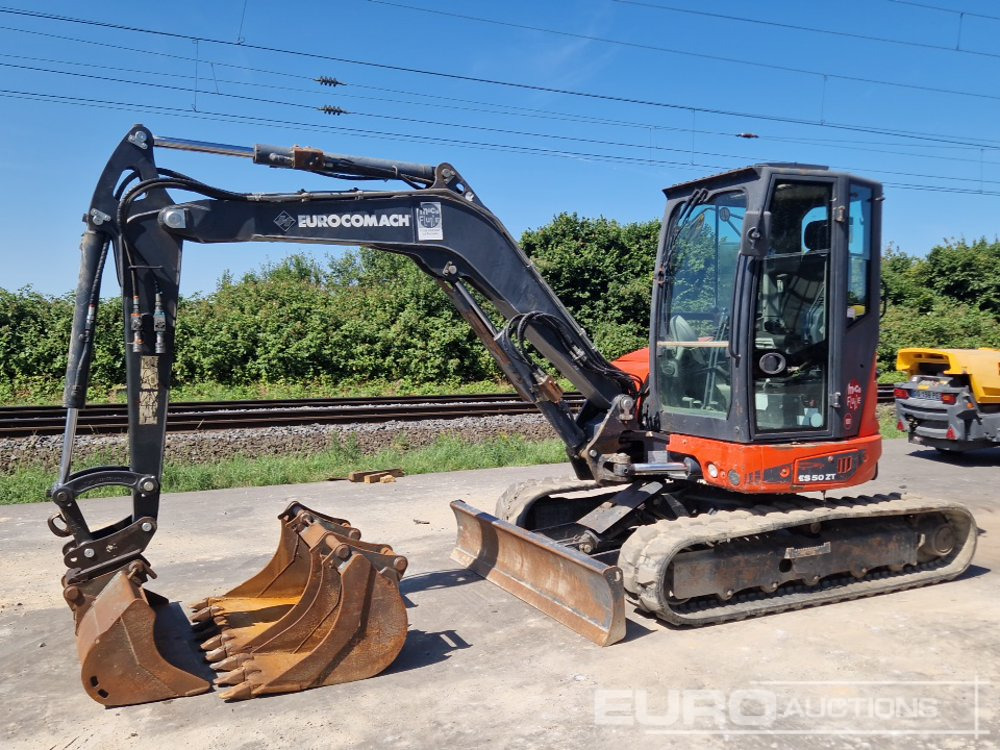 2016 Eurocomach 50ZT - Mini bager: slika 1 2016 Eurocomach 50ZT - Mini bager: slika 1