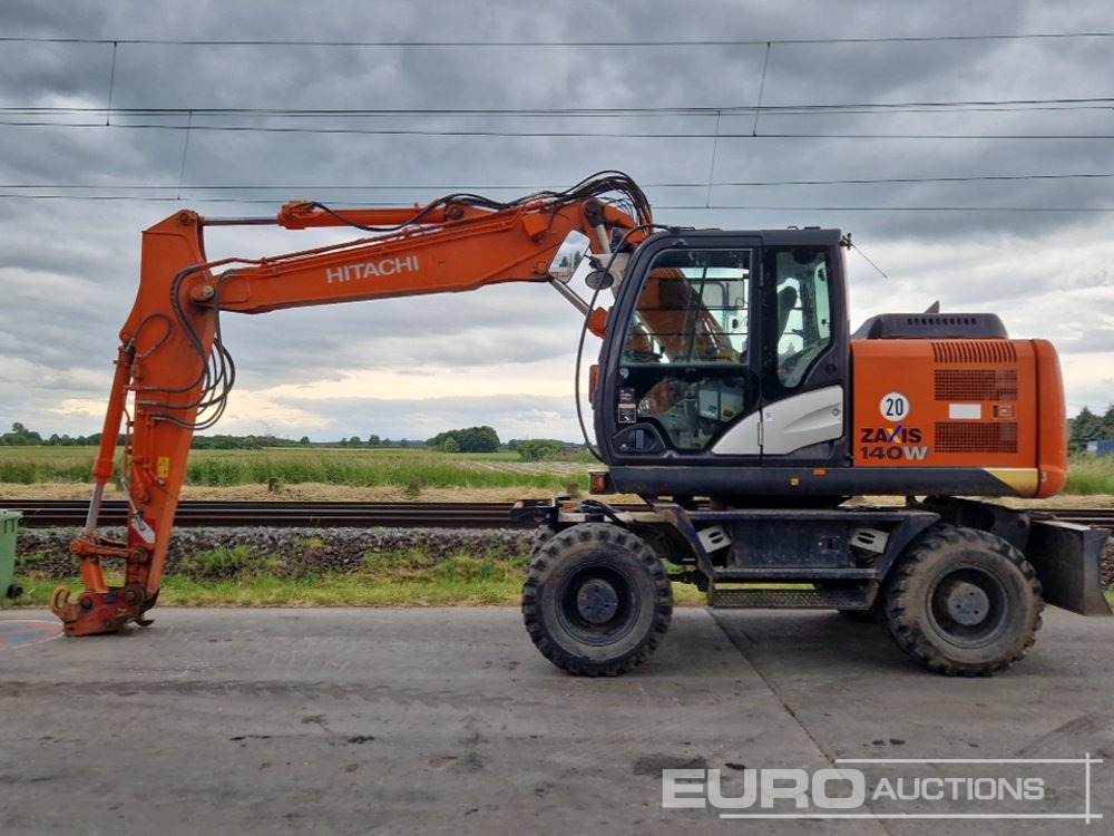 2016 Hitachi ZX140W-5 - Bager točkaš: slika 2 2016 Hitachi ZX140W-5 - Bager točkaš: slika 2