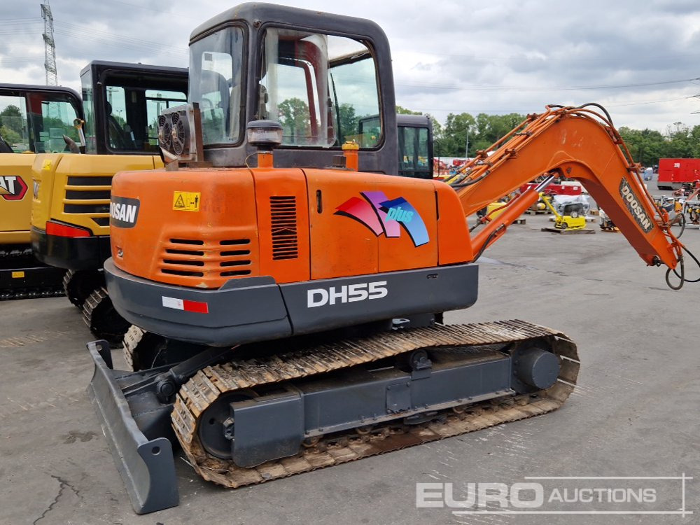 2017 Doosan DH55-V - Mini bager: slika 1 2017 Doosan DH55-V - Mini bager: slika 1