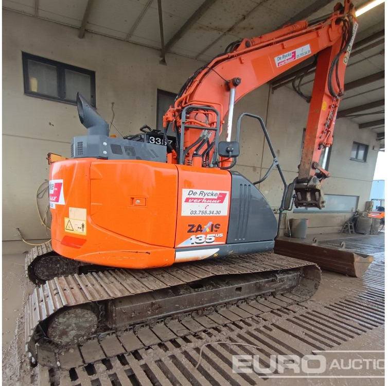 2017 Hitachi ZX135US-6 - Bager guseničar: slika 1 2017 Hitachi ZX135US-6 - Bager guseničar: slika 1