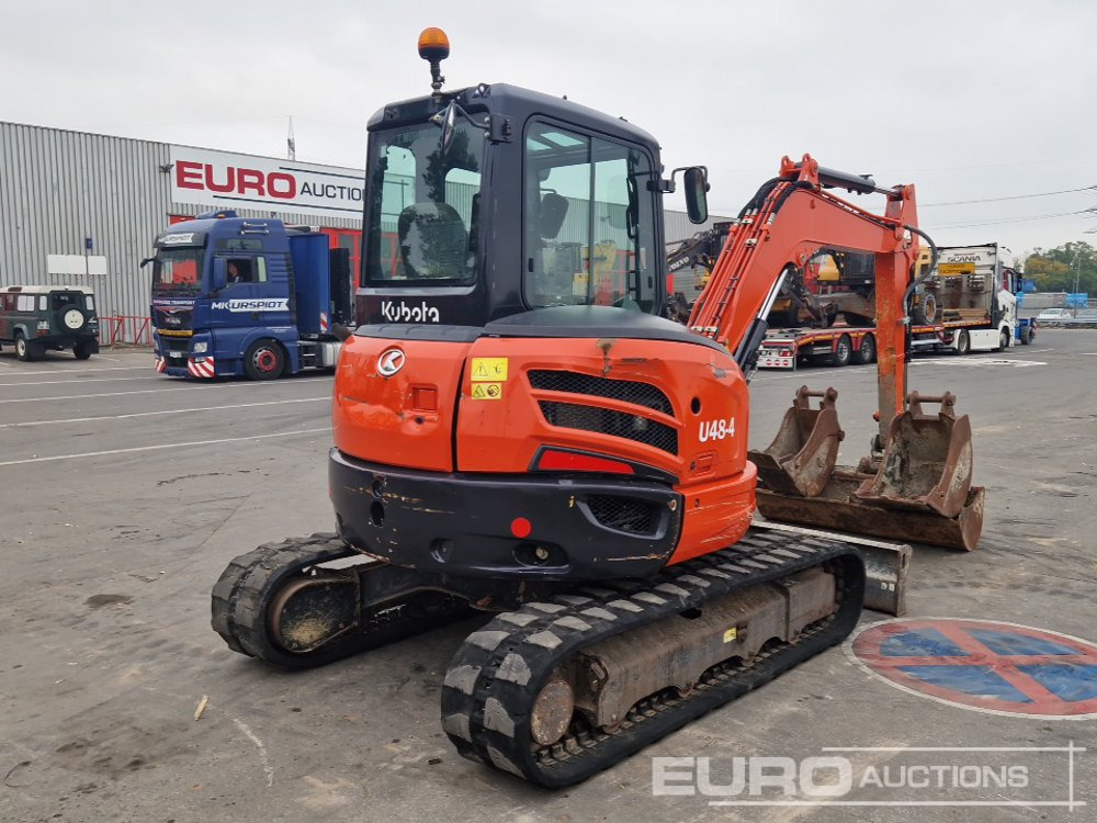 2017 Kubota U48-4 - Mini bager: slika 5 2017 Kubota U48-4 - Mini bager: slika 5