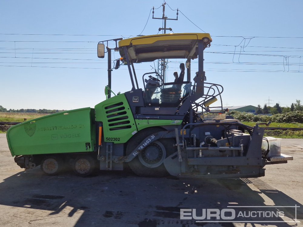 2017 Vögele 1183/SUPER 1603-3I Wheeled Asphalt Paver, Vogële AB 500-3 Screed (Levelling Equipment in Office) - Asfaltni finišer: slika 2 2017 Vögele 1183/SUPER 1603-3I Wheeled Asphalt Paver, Vogële AB 500-3 Screed (Levelling Equipment in Office) - Asfaltni finišer: slika 2