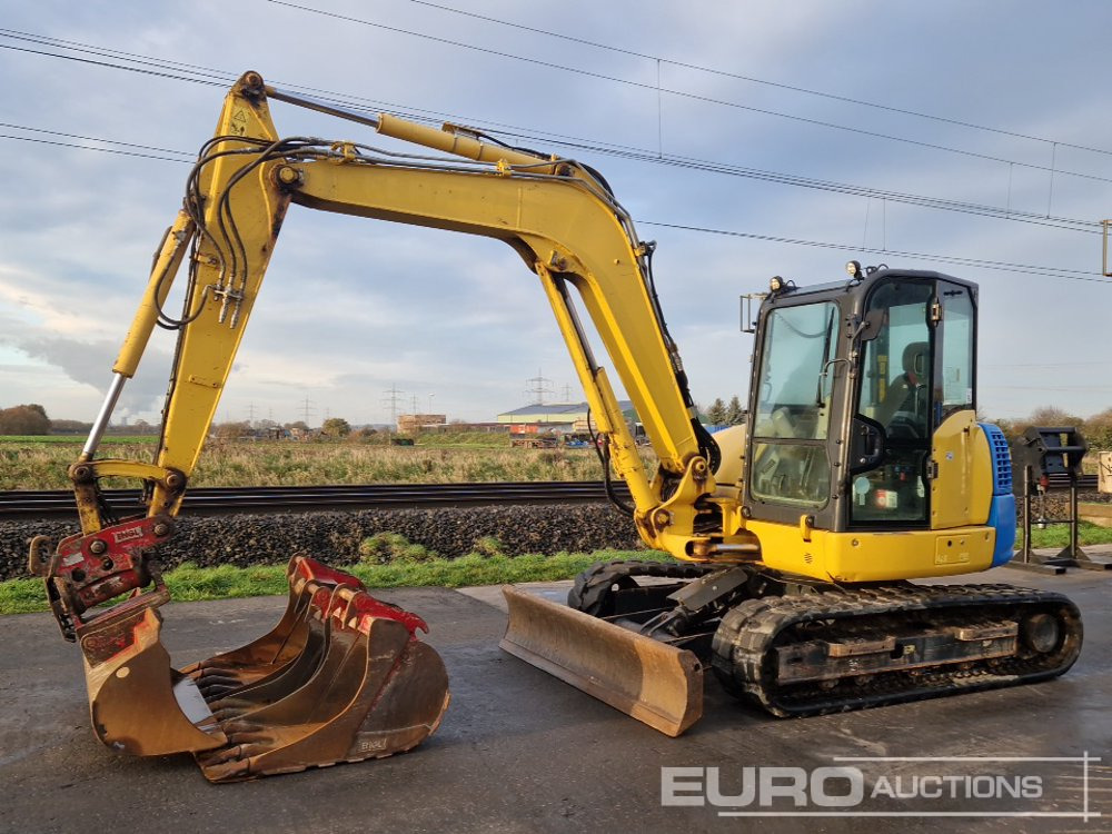 2018 Komatsu PC80MR-5 - Mini bager: slika 1 2018 Komatsu PC80MR-5 - Mini bager: slika 1