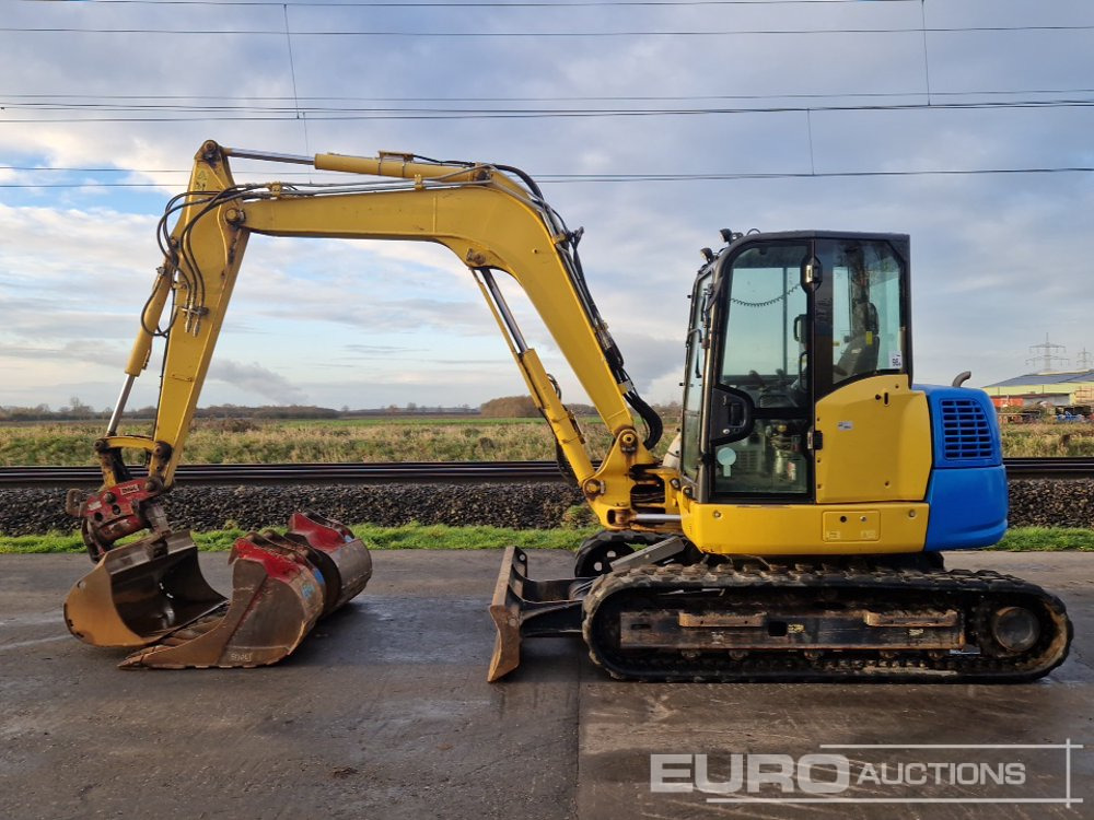 2018 Komatsu PC80MR-5 - Mini bager: slika 2 2018 Komatsu PC80MR-5 - Mini bager: slika 2