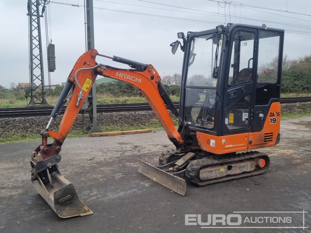 2019 Hitachi ZX19-5 - Mini bager: slika 1 2019 Hitachi ZX19-5 - Mini bager: slika 1