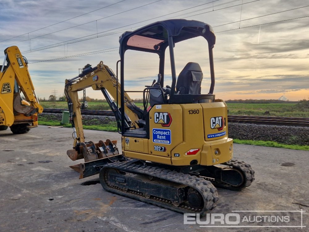 2021 CAT 302.7 - Mini bager: slika 3 2021 CAT 302.7 - Mini bager: slika 3
