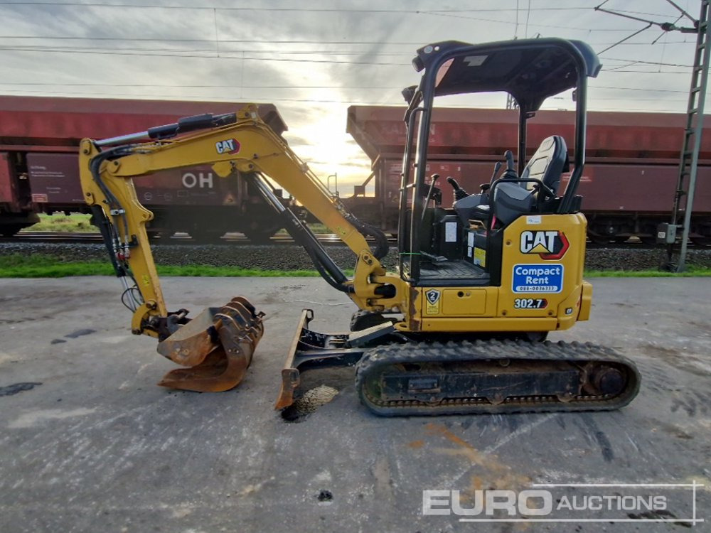 2021 CAT 302.7 - Mini bager: slika 2 2021 CAT 302.7 - Mini bager: slika 2