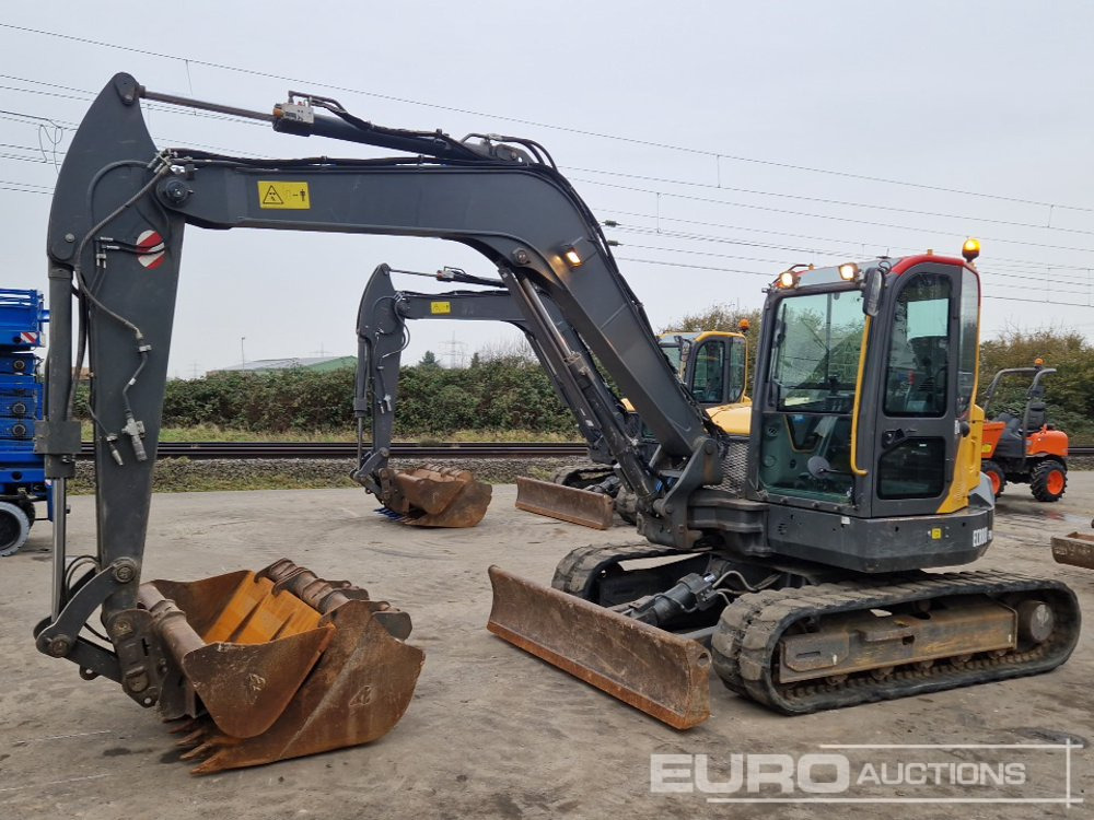2021 Volvo ECR88D - Mini bager: slika 1 2021 Volvo ECR88D - Mini bager: slika 1