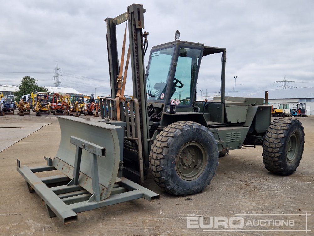 Climax 2.8 Ton Rough Terrain Forklift, 2 Stage Mast, Snowblade - Terenski viljuškar: slika 1 Climax 2.8 Ton Rough Terrain Forklift, 2 Stage Mast, Snowblade - Terenski viljuškar: slika 1