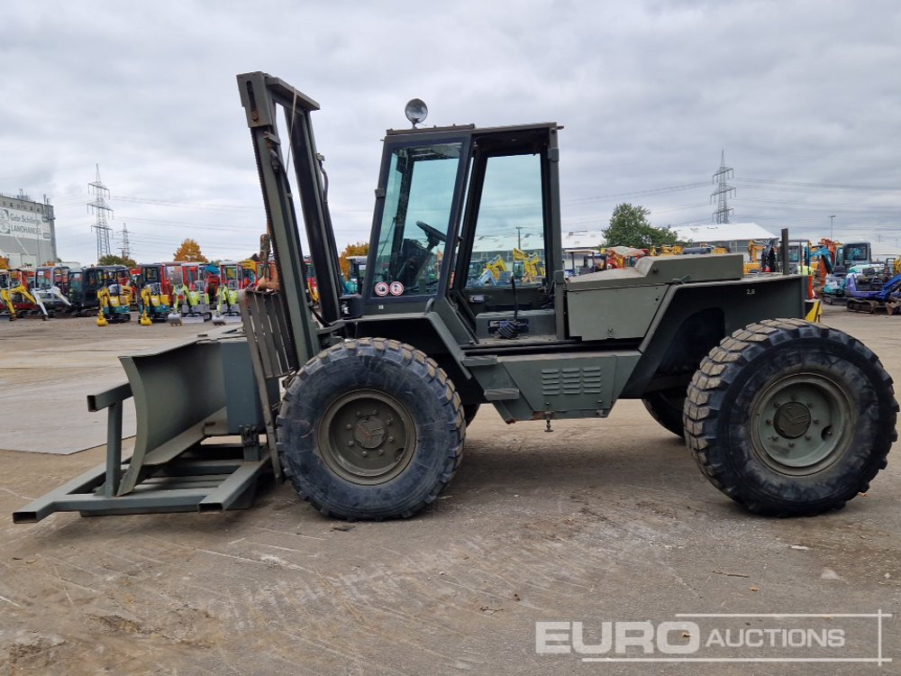 Climax 2.8 Ton Rough Terrain Forklift, 2 Stage Mast, Snowblade - Terenski viljuškar: slika 2 Climax 2.8 Ton Rough Terrain Forklift, 2 Stage Mast, Snowblade - Terenski viljuškar: slika 2
