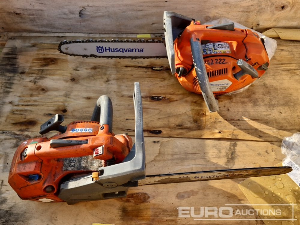 Husqvarna Chainsaws (2 of) - Građevinska oprema: slika 1 Husqvarna Chainsaws (2 of) - Građevinska oprema: slika 1