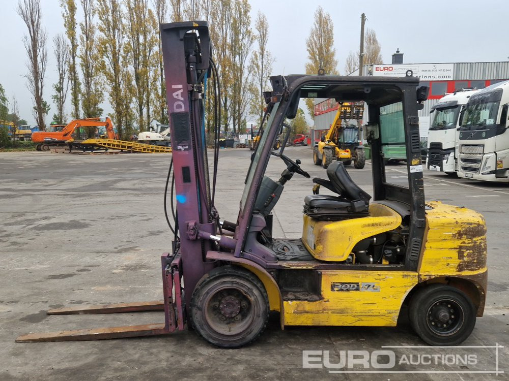Hyundai Diesel Forklift, 2 Stage Mast, Forks - Dizel viljuškar: slika 2 Hyundai Diesel Forklift, 2 Stage Mast, Forks - Dizel viljuškar: slika 2
