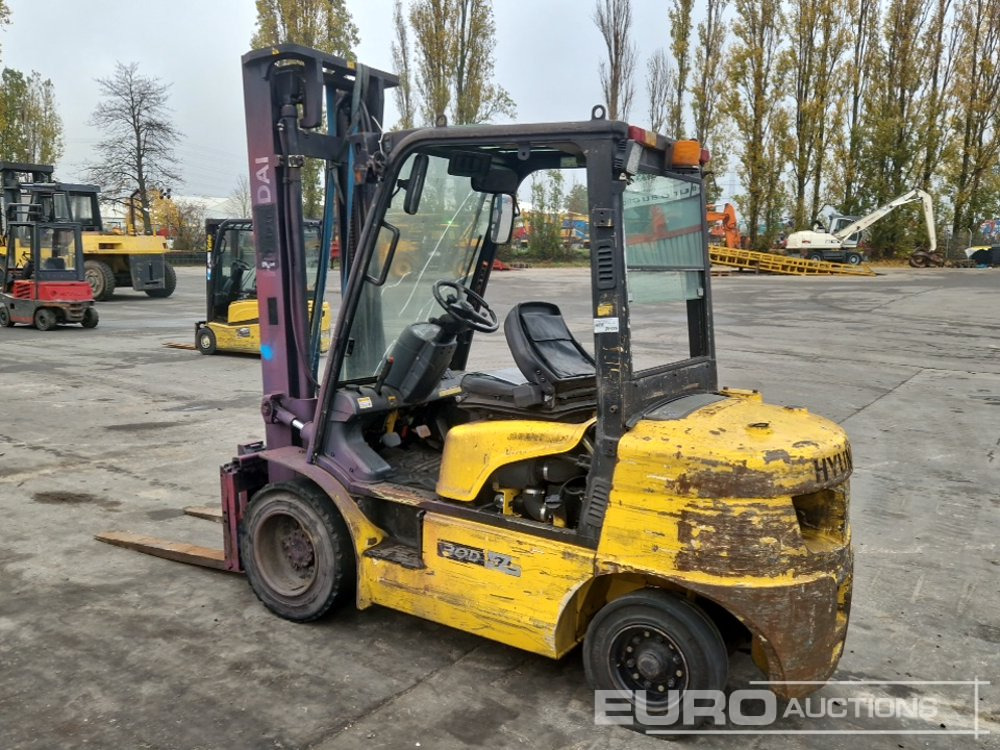 Hyundai Diesel Forklift, 2 Stage Mast, Forks - Dizel viljuškar: slika 3 Hyundai Diesel Forklift, 2 Stage Mast, Forks - Dizel viljuškar: slika 3