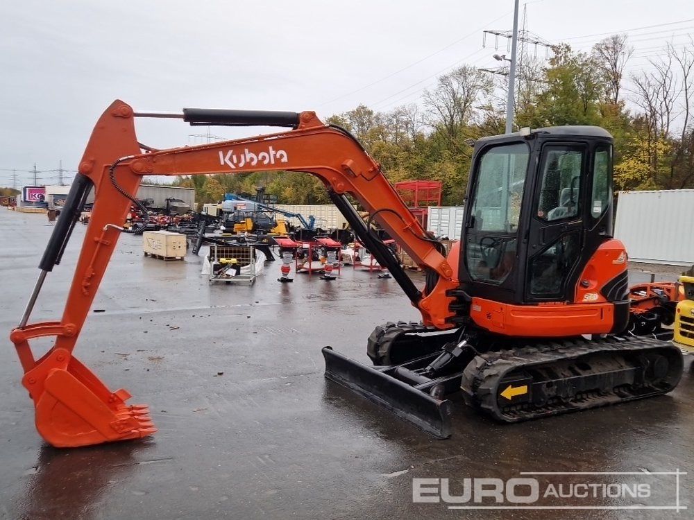 Kubota U55-4 - Mini bager: slika 1 Kubota U55-4 - Mini bager: slika 1