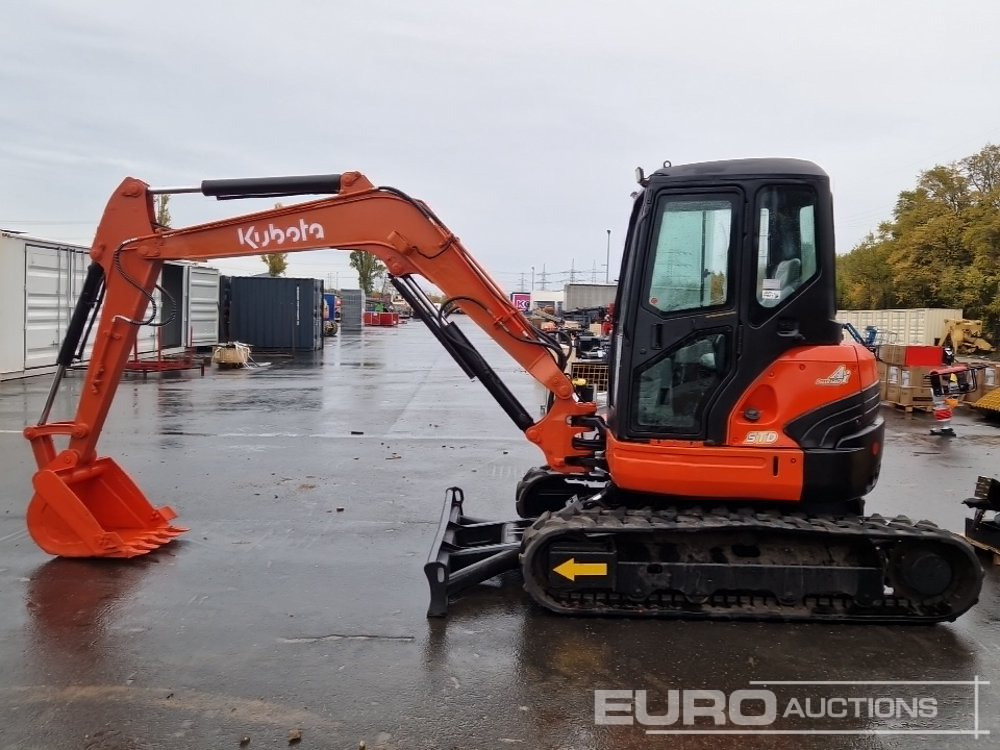Kubota U55-4 - Mini bager: slika 2 Kubota U55-4 - Mini bager: slika 2