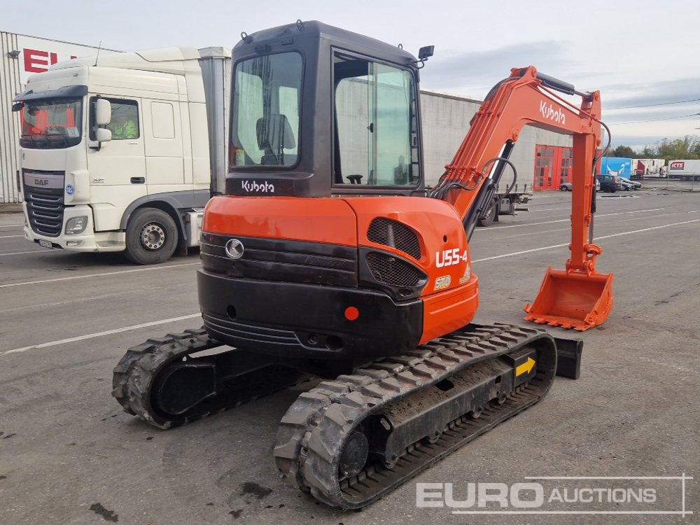 Kubota U55-4 - Mini bager: slika 5 Kubota U55-4 - Mini bager: slika 5