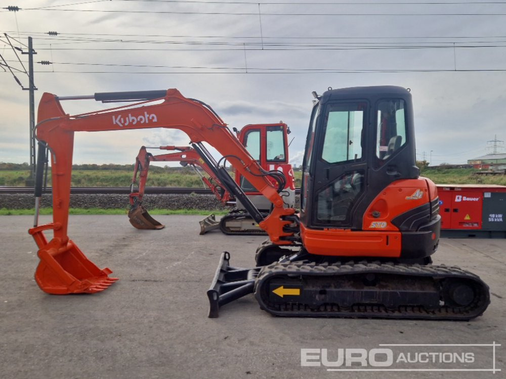 Kubota U55-4 - Mini bager: slika 2 Kubota U55-4 - Mini bager: slika 2