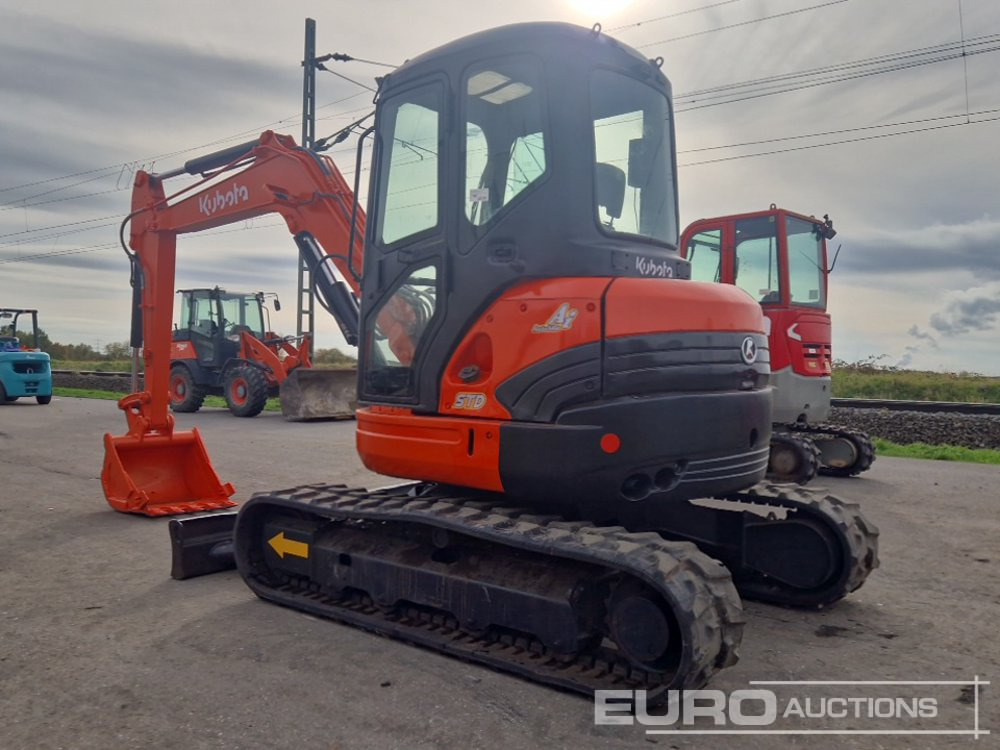 Kubota U55-4 - Mini bager: slika 3 Kubota U55-4 - Mini bager: slika 3