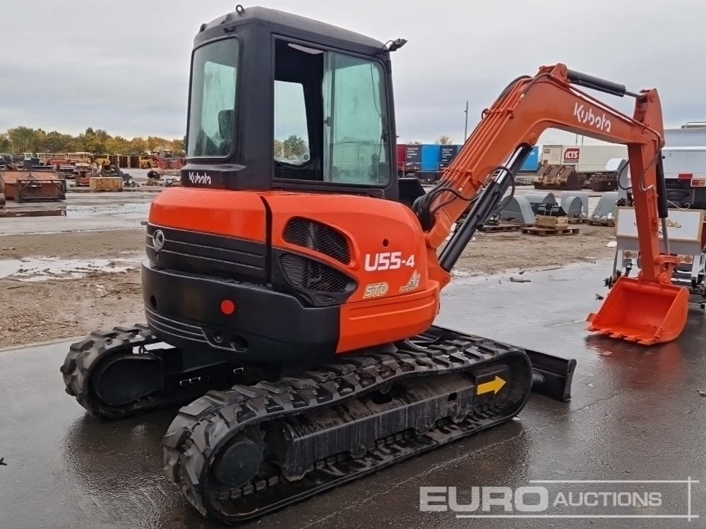 Kubota U55-4 - Mini bager: slika 5 Kubota U55-4 - Mini bager: slika 5