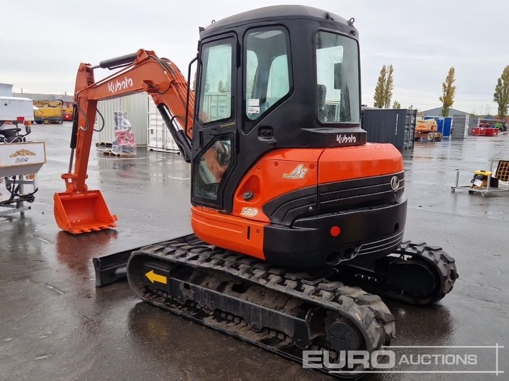 Kubota U55-4 - Mini bager: slika 3 Kubota U55-4 - Mini bager: slika 3