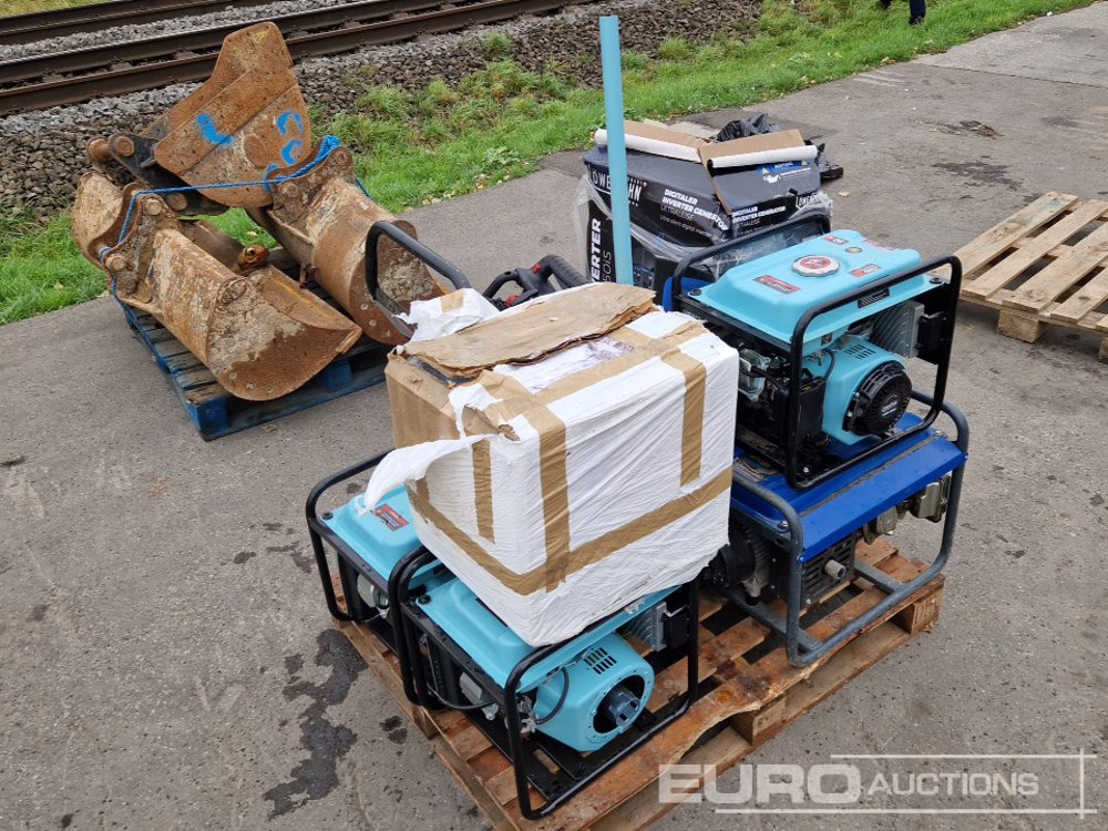 Pallet of Generators, Petrol Hammer Drill, Pressure Washer, Pit Jack - Građevinska oprema: slika 2 Pallet of Generators, Petrol Hammer Drill, Pressure Washer, Pit Jack - Građevinska oprema: slika 2