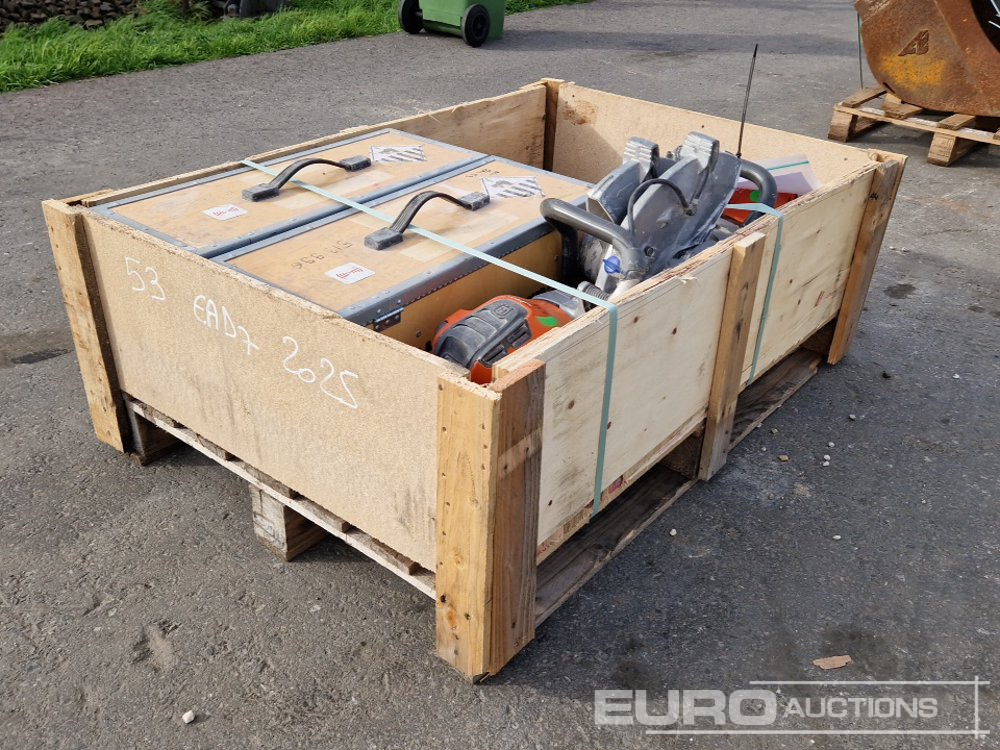 Pallet of Husqvarna Quickcut Saws, Battery Power Kit - Mašina za asfalt: slika 3 Pallet of Husqvarna Quickcut Saws, Battery Power Kit - Mašina za asfalt: slika 3