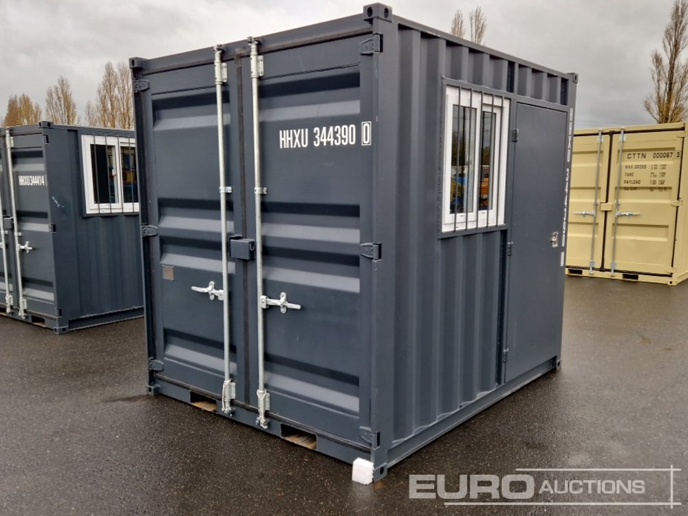 Unused 10' Storage Container, Side Door & Window, 2743x2230x2510mm - Brodski kontejner: slika 1 Unused 10' Storage Container, Side Door & Window, 2743x2230x2510mm - Brodski kontejner: slika 1