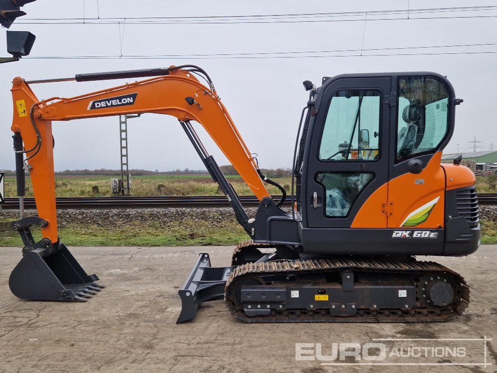 Unused 2024 Develon DX60E-10N - Mini bager: slika 2 Unused 2024 Develon DX60E-10N - Mini bager: slika 2